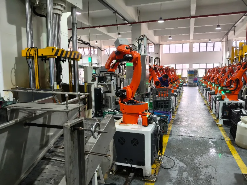 Jianyang stainless steel bottle production workshop